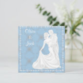 Elegantes Tanzen Einladung (Stehend Vorderseite)