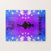 Elegantes Tanzpuzzle mit dem Namen des Tänzers Puzzle (Horizontal)