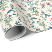 Elegantes Tapestry Motif Geschenkpapier (Rolleneckpunkt)