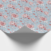 Elegantes Tapetenmuster 2 Geschenkpapier (Ecke)