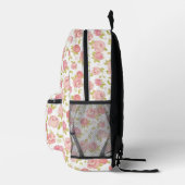 Elegantes Tapetenmuster 3 Bedruckter Rucksack (Rechts)