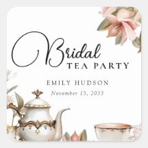 Elegantes Tea Party Brautparty