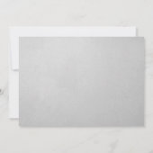 Elegantes Teacups-Brautparty Einladung (Rückseite)