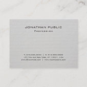 Elegantes Template Modernes, Minimalistisches Beru Visitenkarte (Rückseite)