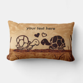 Elegantes Thema LIEBE Custom Lumbar Pillow Lendenkissen