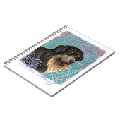 Elegantes Tibetan-Mastiff-Notebook Notizblock (Linke Seite)