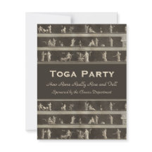 Elegantes Toga Party Schönes klassisches Motiv