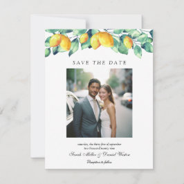 Elegantes Toscana Foto Hochzeit Save The Date