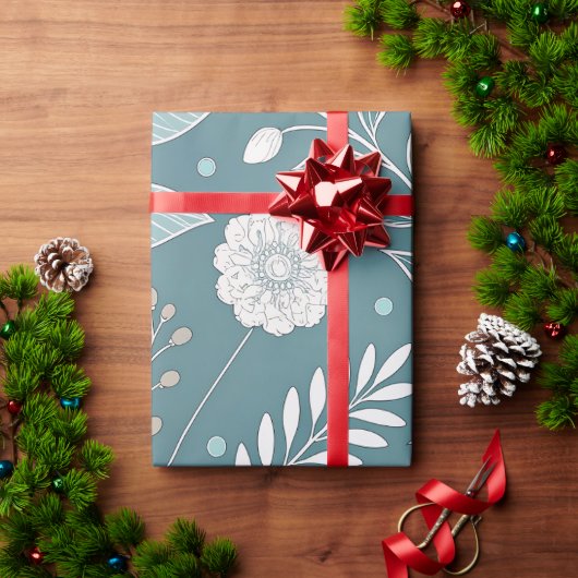 Elegantes, transparentes Abstraktes Geschenk Geschenkpapier (Feiertagsgeschenk)