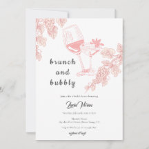 Elegantes Traubenmost Champagner Brautparty