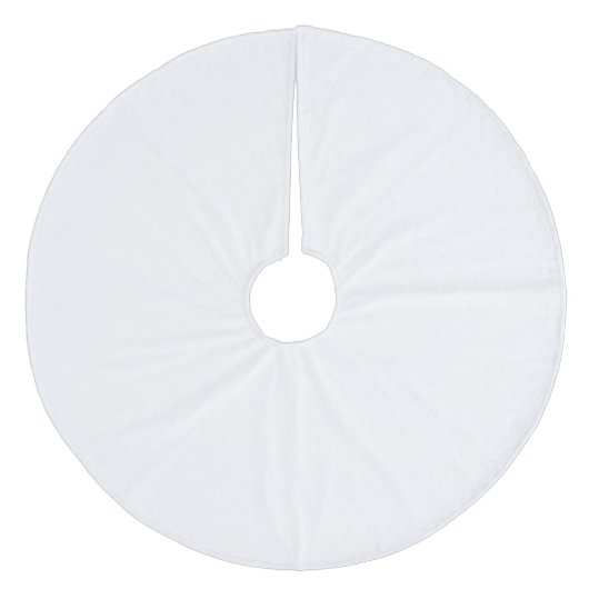 Elegantes Tree Skirt für eine gemütliche Touch Fleece Weihnachtsbaumdecke (Vorderseite)