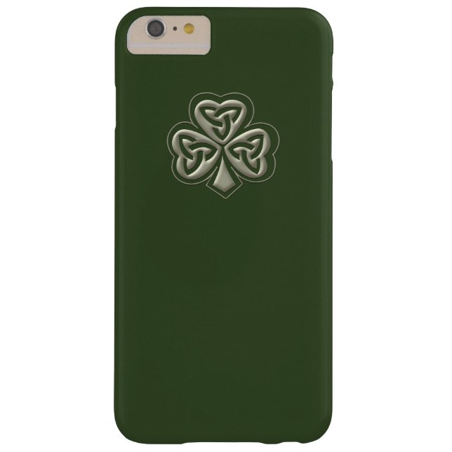 Elegantes trendiges Irish Kleeblatt Case-Mate iPhone Hülle (Rückseite)