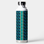 Elegantes Trendiges Türkis Trinkflasche (links)