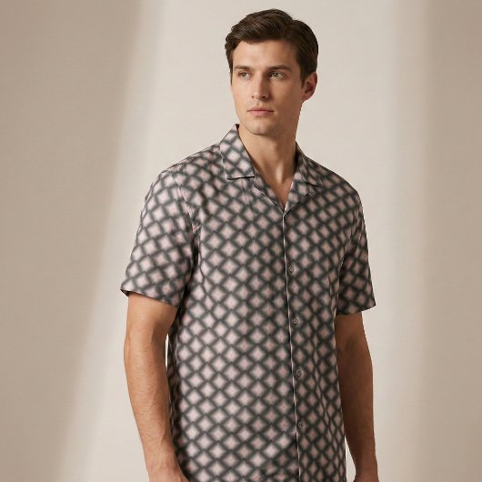 Elegantes trendy geometrisches Muster Stoff