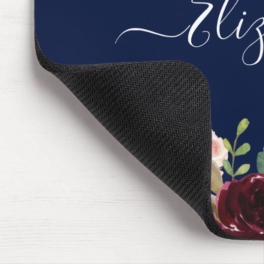 Elegantes Trendy-Script für Wasserfarben Mousepad (Ecke)