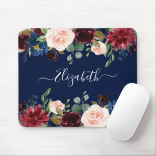 Elegantes Trendy-Script für Wasserfarben und gemi Mousepad