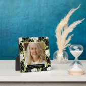 Elegantes Tribute-Foto Fotoplatte (InSitu)