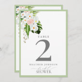 Elegantes tropisches Brautparty (Vorne/Hinten)