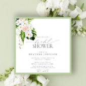 Elegantes tropisches Brautparty Einladung