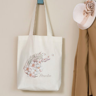 Elegantes Tropisches Breeze Blossom Tragetasche