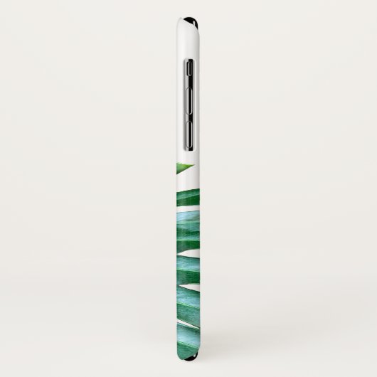 Elegantes tropisches Dschungelblatt aus Palmblätte Case-Mate iPhone Hülle (Hinten/Links)