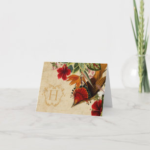 Elegantes Tropisches Monogramm