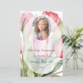 Elegantes Tulpenmenü (Stehend Vorderseite)