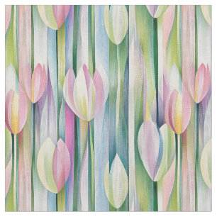 Elegantes Tulpenmuster Stoff