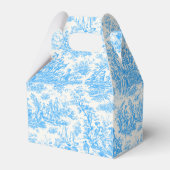 Elegantes türkisfarbenes Brautparty Geschenkschachtel (Rückseite)