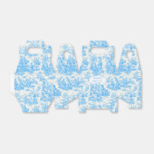 Elegantes türkisfarbenes Brautparty Geschenkschachtel (Ungefaltet)