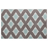 elegantes türkisfarbenes Damast-Tribal Stoff (Fat Quarter (45,7 x 55,9 cm))
