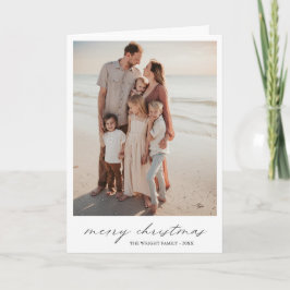 Elegantes Typografie-Foto Moderne Weihnachten