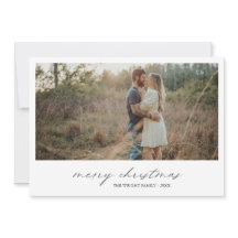 Elegantes Typografie-Foto Moderne Weihnachten