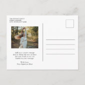 Elegantes Typografie-Foto Moderne Weihnachten (Rückseite)