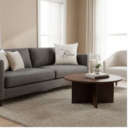 Elegantes typografisches Motivationszitat  Kissen