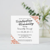 Elegantes u. einfaches einladung (Stehend Vorderseite)