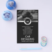 Elegantes und berufliches Auto mit Angaben zum Fly Flyer (Einzeln)