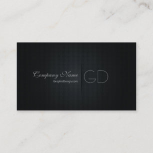 Elegantes und einfaches Grafikdesign Visitenkarte