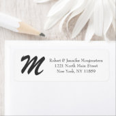 Elegantes und einfaches Script Schwarz & Weiß Mono (Insitu)