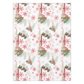 Elegantes und einfaches Weihnachtsmuster Tischdecke (Vorderseite)