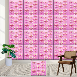 Elegantes und elegantes rosafarbenes Muster Tapete