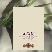 Elegantes und florales geometrisches Muster islami Einladung