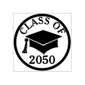 Elegantes und klassisches Jahr der Cap-Klasse Gummistempel (Prägung)