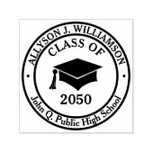 Elegantes und klassisches Jahr der Cap-Klasse | Sc Permastempel (Design)