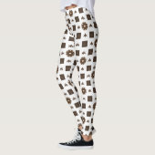 Elegantes und klassisches Muster Leggings (Links)
