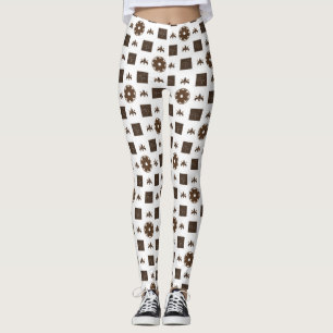 Elegantes und klassisches Muster Leggings