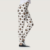 Elegantes und klassisches Muster Leggings (Rechts)