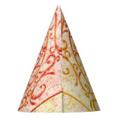 Elegantes und lustiges Scroll-Foto Party-Hut einfü Partyhütchen (Rückseite)