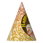 Elegantes und lustiges Scroll-Foto Party-Hut einfü Partyhütchen (Links)