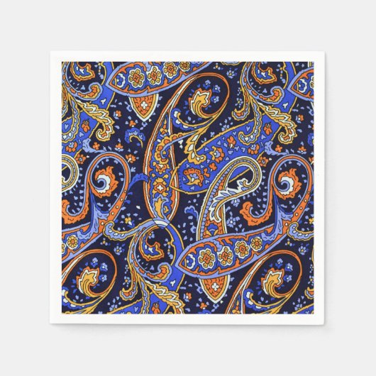 Elegantes und modernes Designpapier Napkin Serviette (Vorderseite)